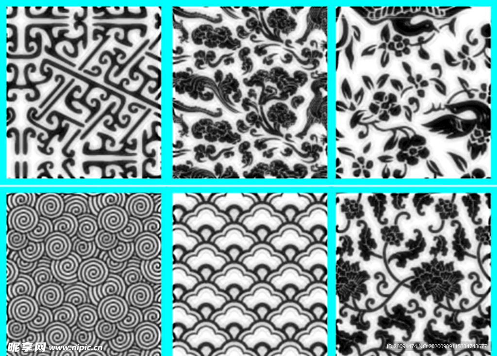 传统压纹  底纹