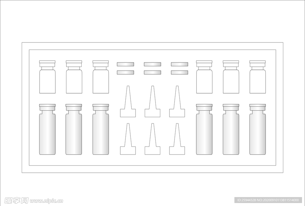 冻干粉 套盒设计 包装设计 护