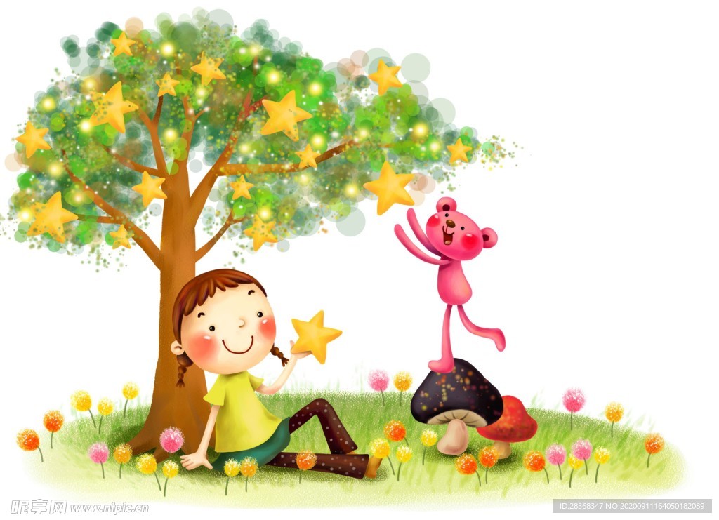 儿童卡通风景