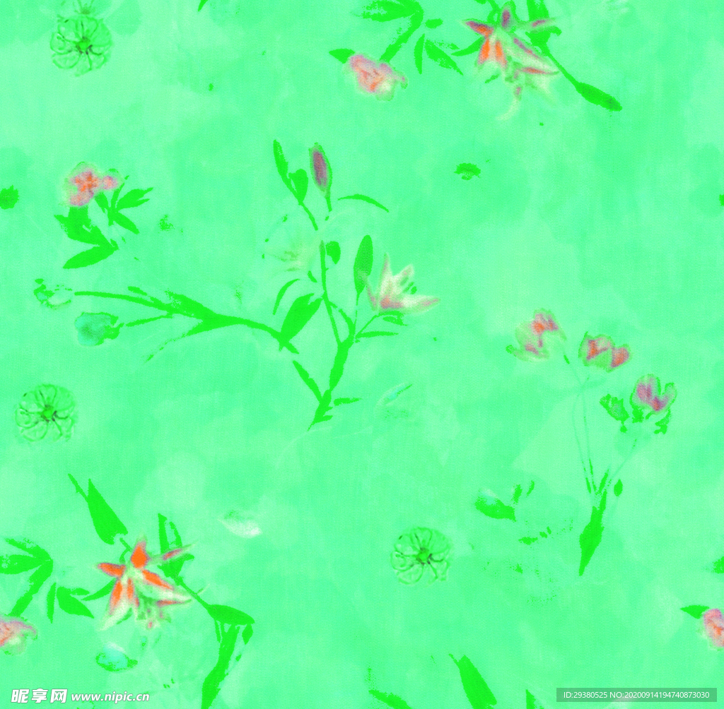 扎染 大牌 小碎花 数码 印花