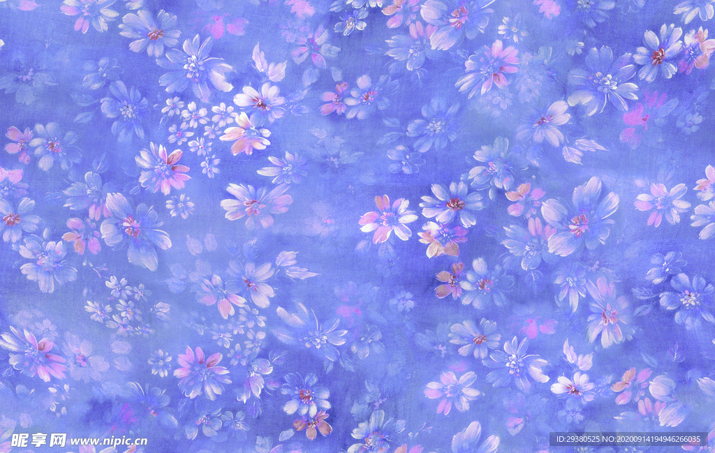 扎染 大牌 小碎花 数码 印花