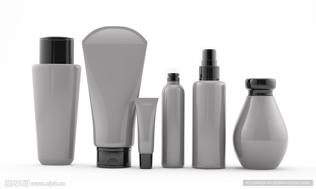 护肤品瓶子 效果图 包装