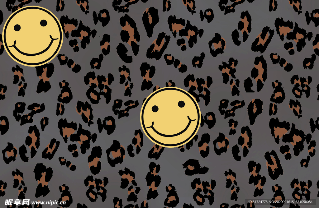 豹纹笑脸