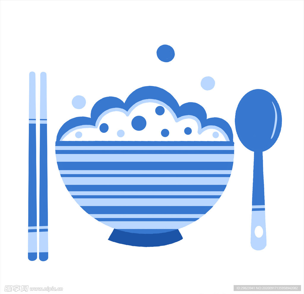 扁平风格公筷制公勺制