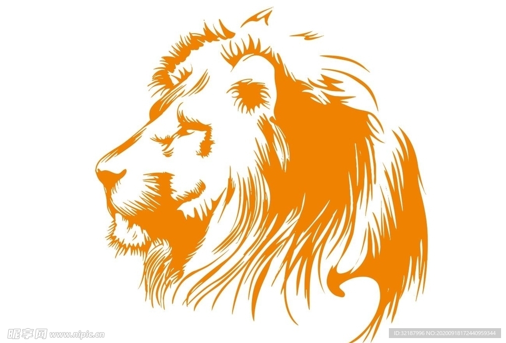 狮子矢量图