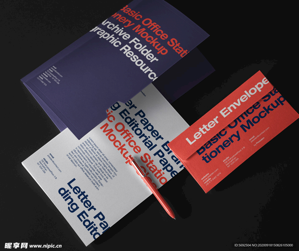 办公室-商务-文具-模型