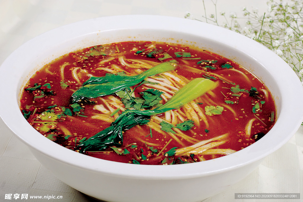 酸辣汤面条