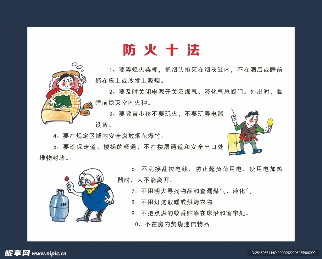 防火十法
