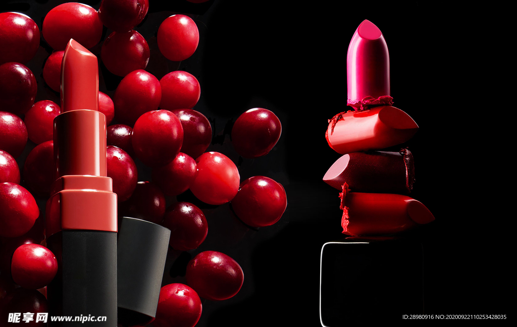 口红唇膏素材
