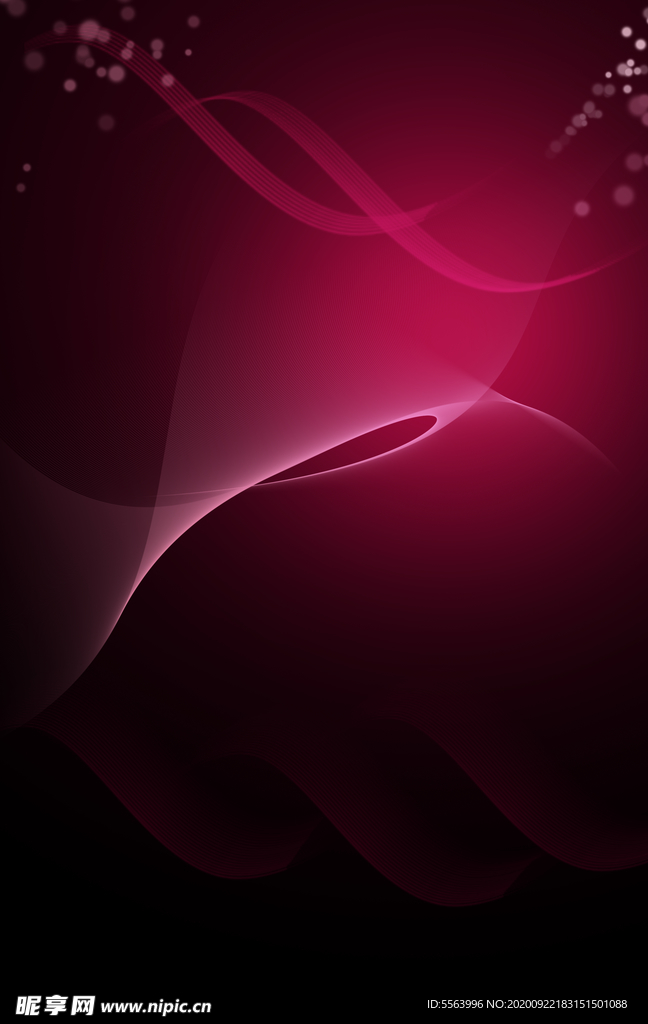 红色线条光效背景