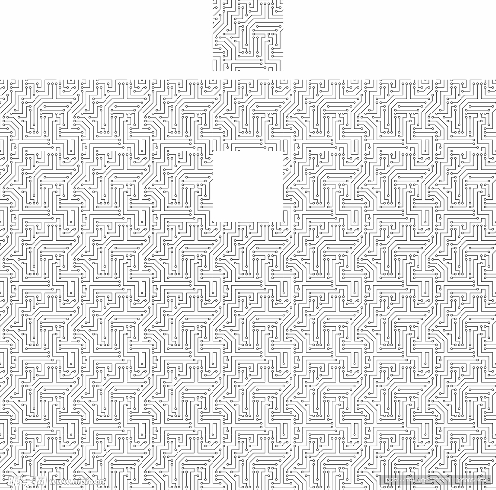 科技 矢量 电路板