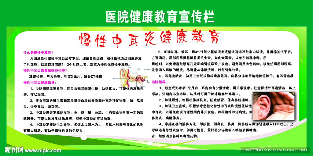 健康教育宣传栏