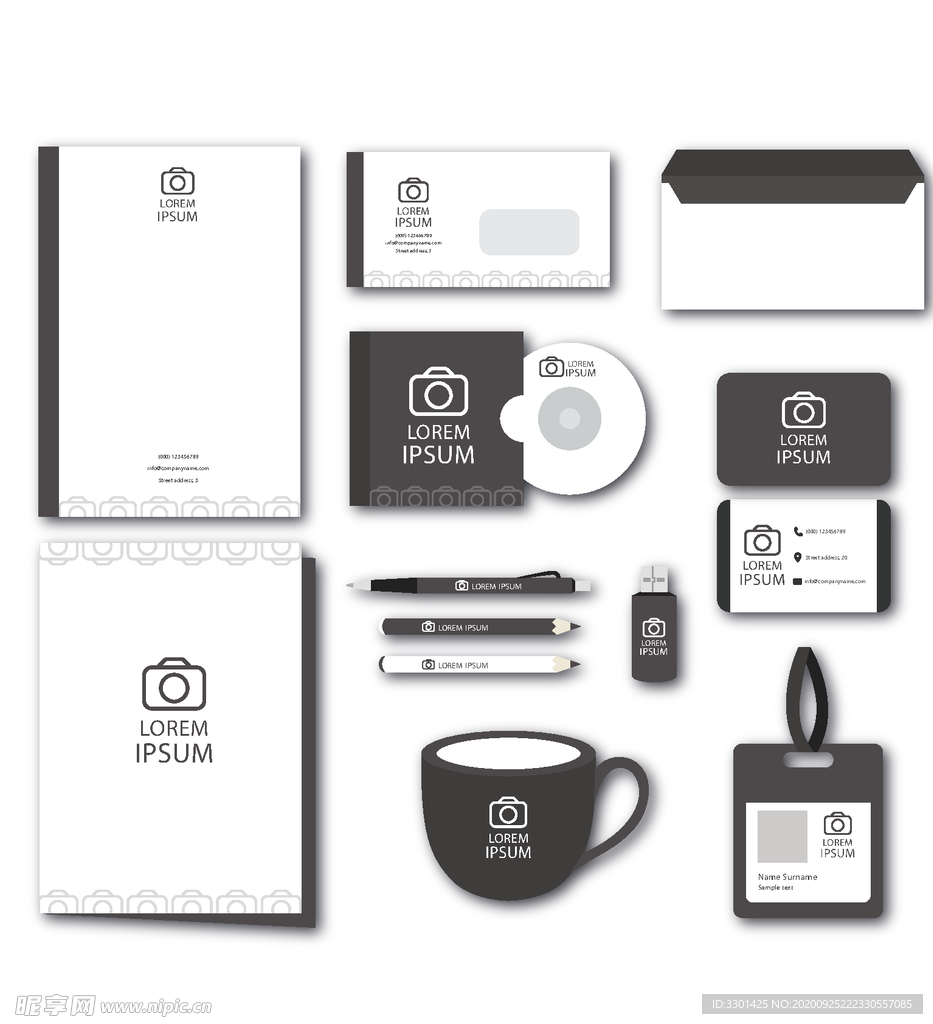 企业视觉vi模板