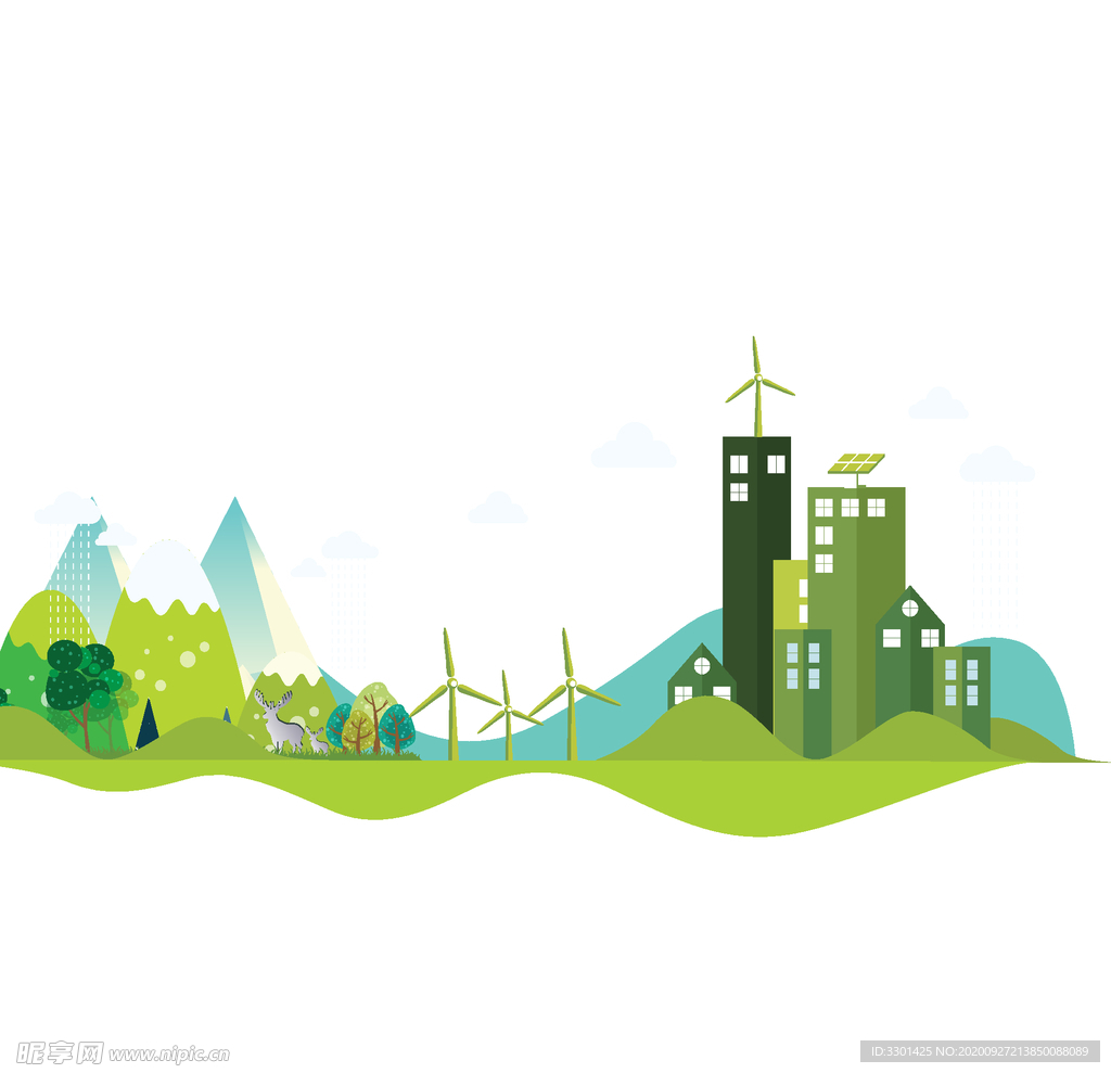 绿色生态城市建设