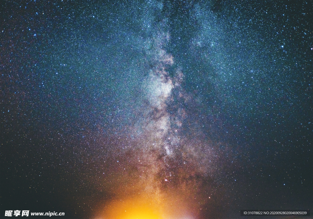 浩瀚天空绚丽背景