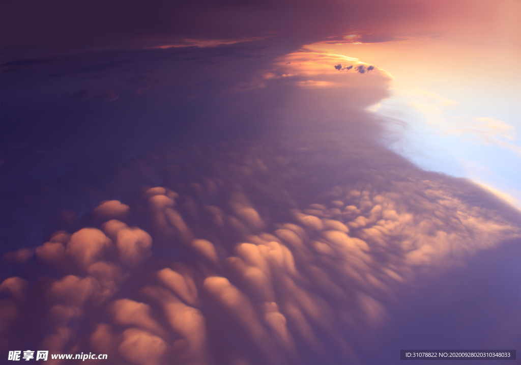 浩瀚天空绚丽背景