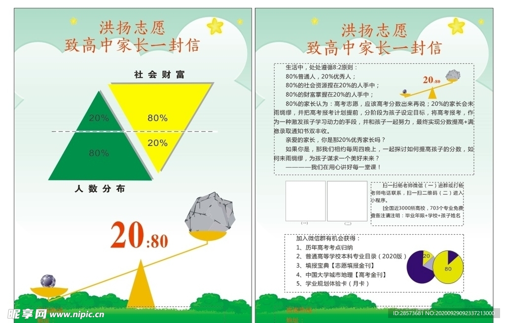 给家长的一封信