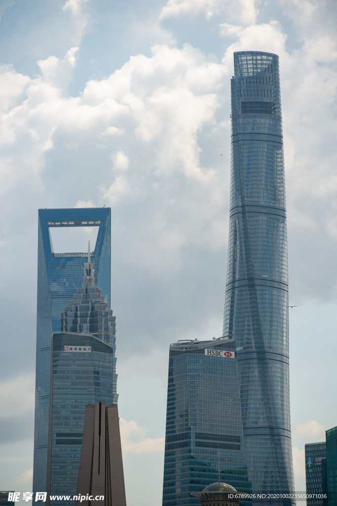 陆家嘴上海大厦环球金融中心金茂