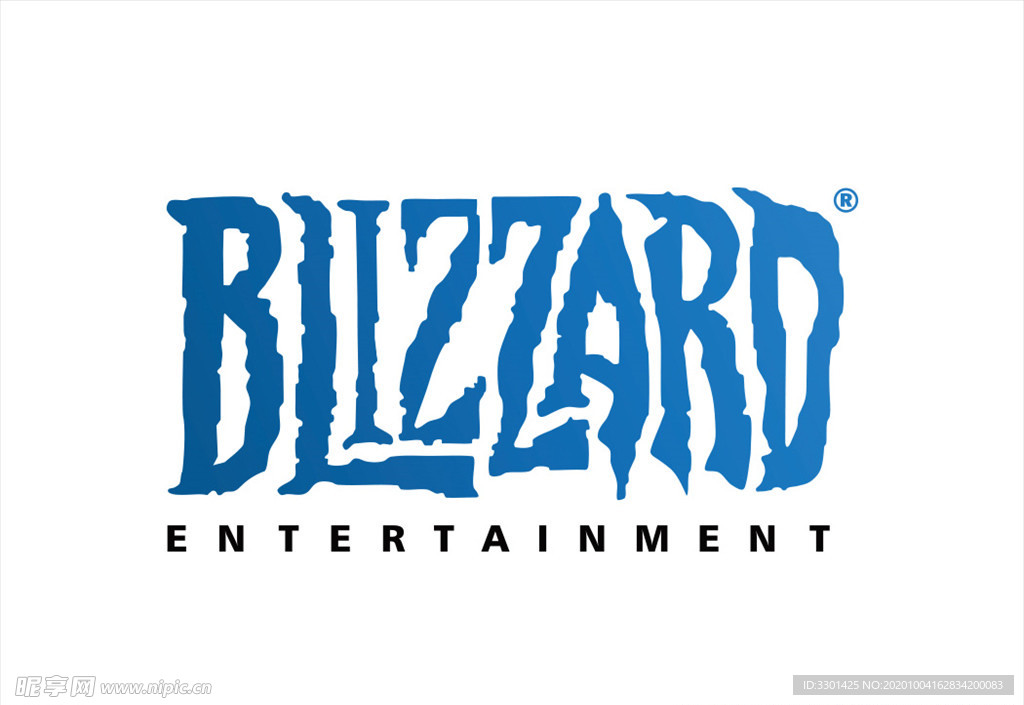 暴雪娱乐游戏 logo标志