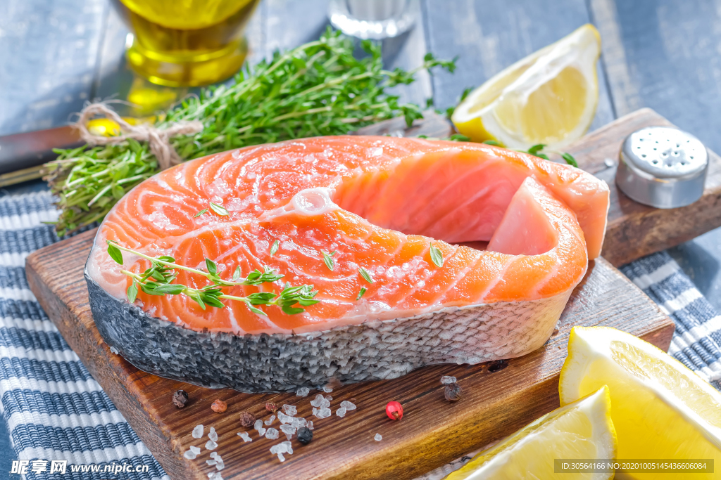 三文鱼日式料理背景海报素材