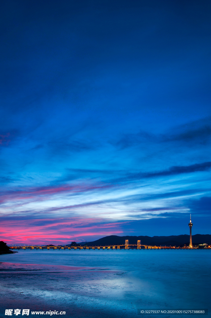 桥梁夜景亮化道路桥梁