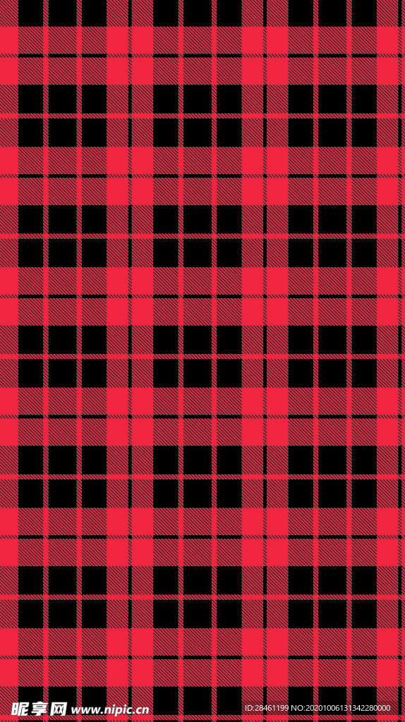 线条 格子 圣诞 底纹 无缝