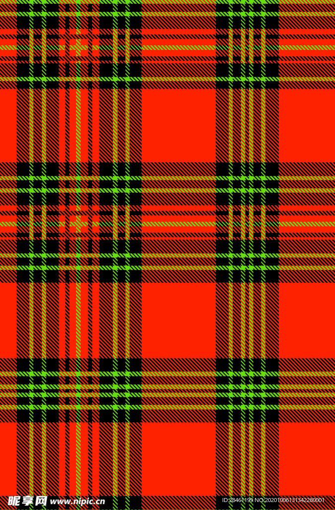 线条 格子 圣诞 底纹 无缝