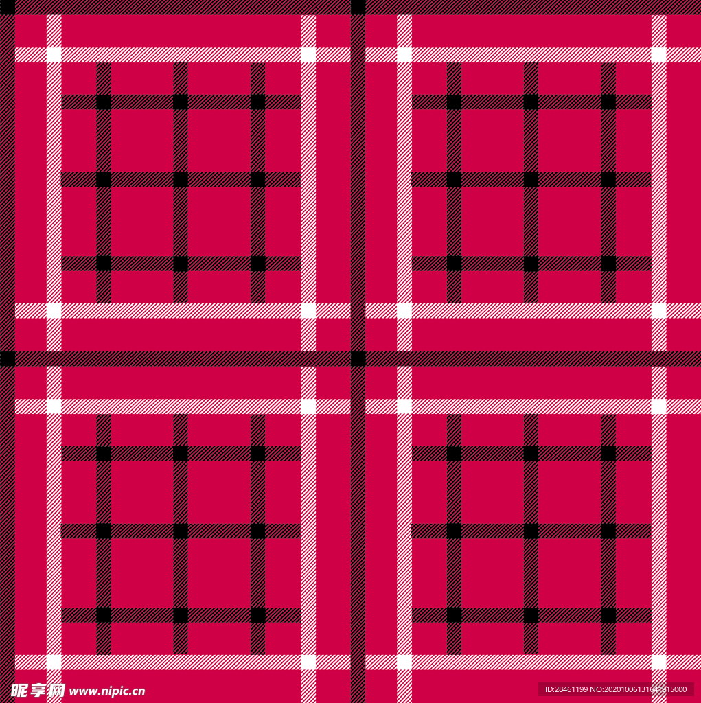 线条 格子 圣诞 底纹 无缝