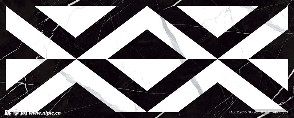 黑白图案大理石