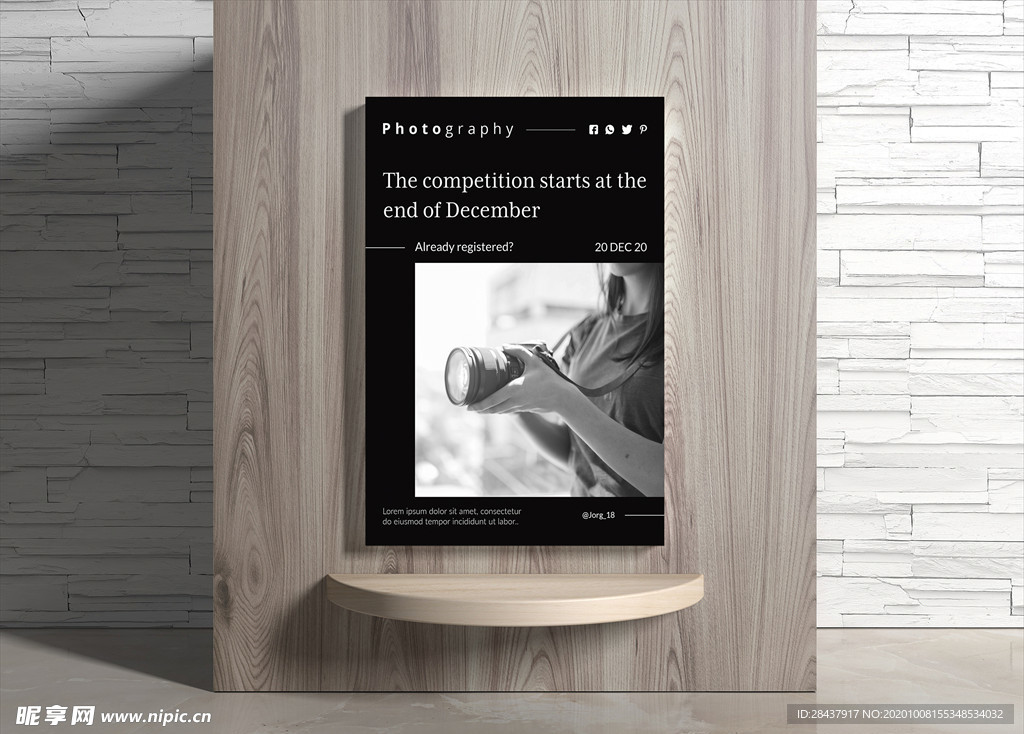 摄影海报