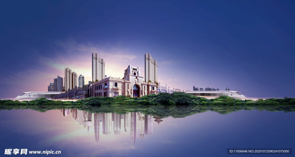 房地产 高端 形象稿 主画面