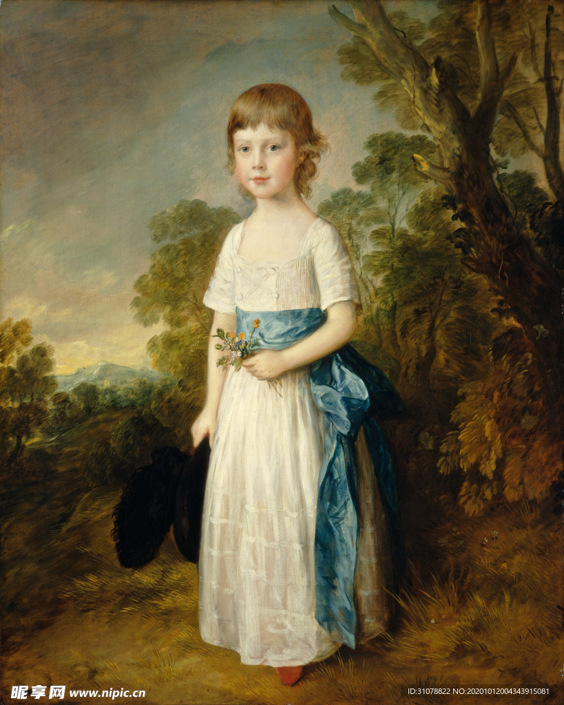 欧式古典人物油画