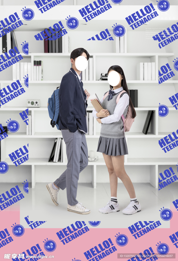 学院风服装海报设计