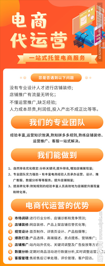 淘宝代运营海报