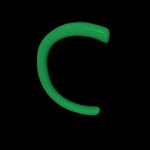 C4D翡翠字母C图片