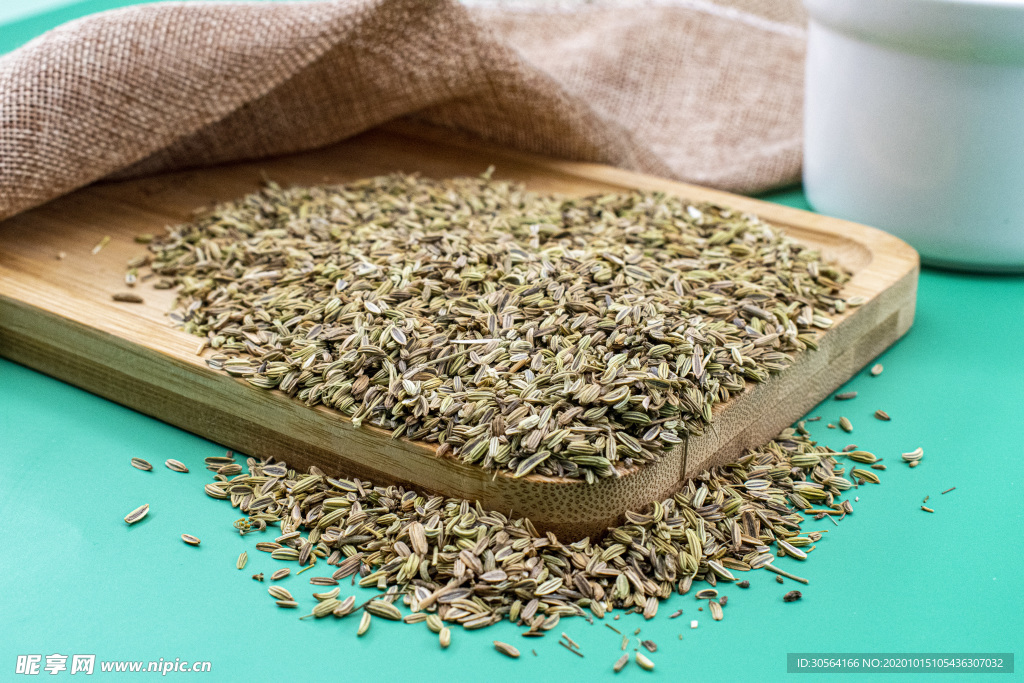小茴香香料食材背景海报素材