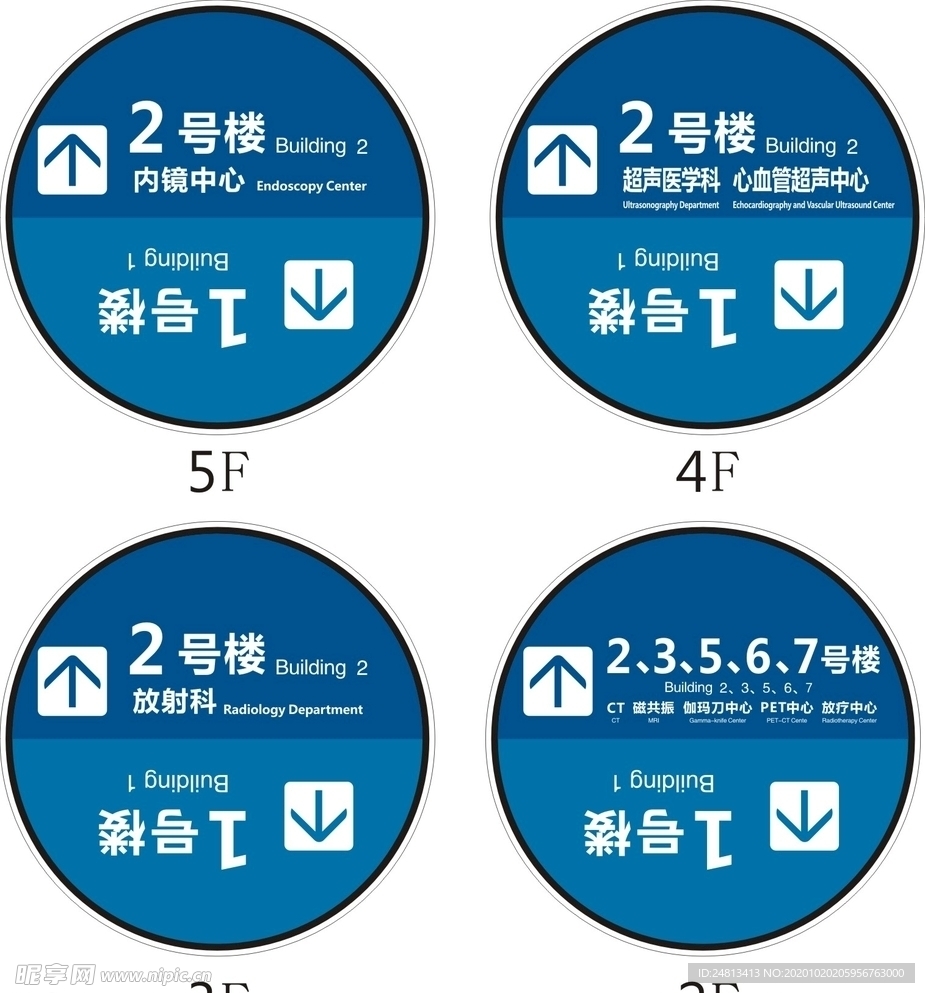 地贴标识指示牌