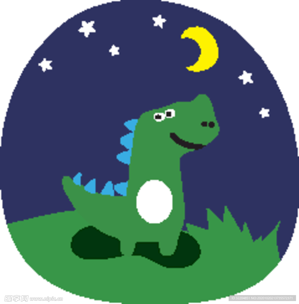 卡通可爱恐龙