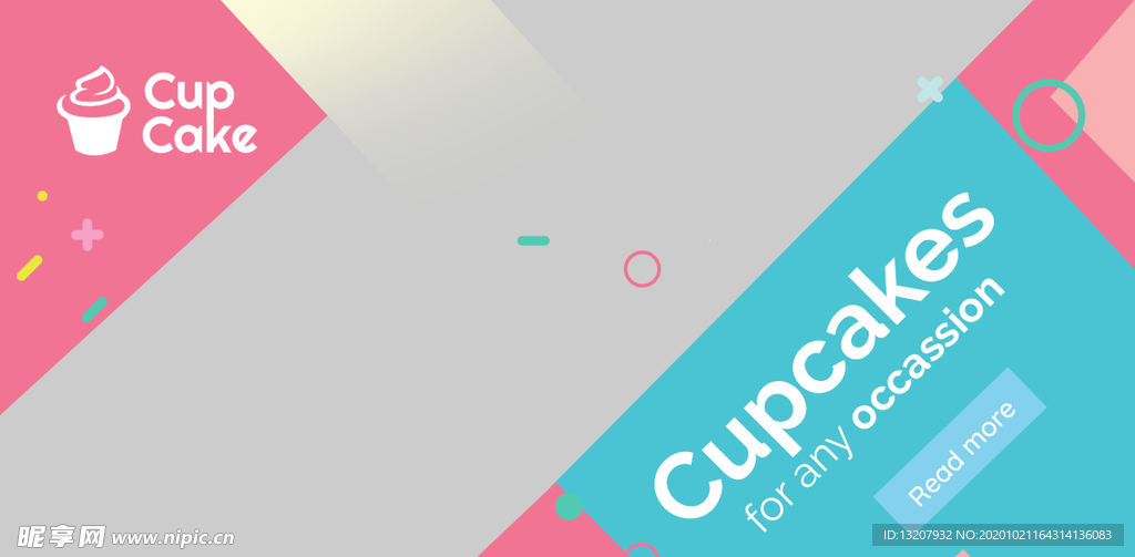 简约几何海报设计