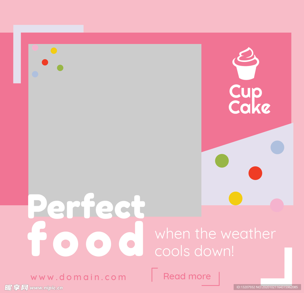 简约几何海报设计