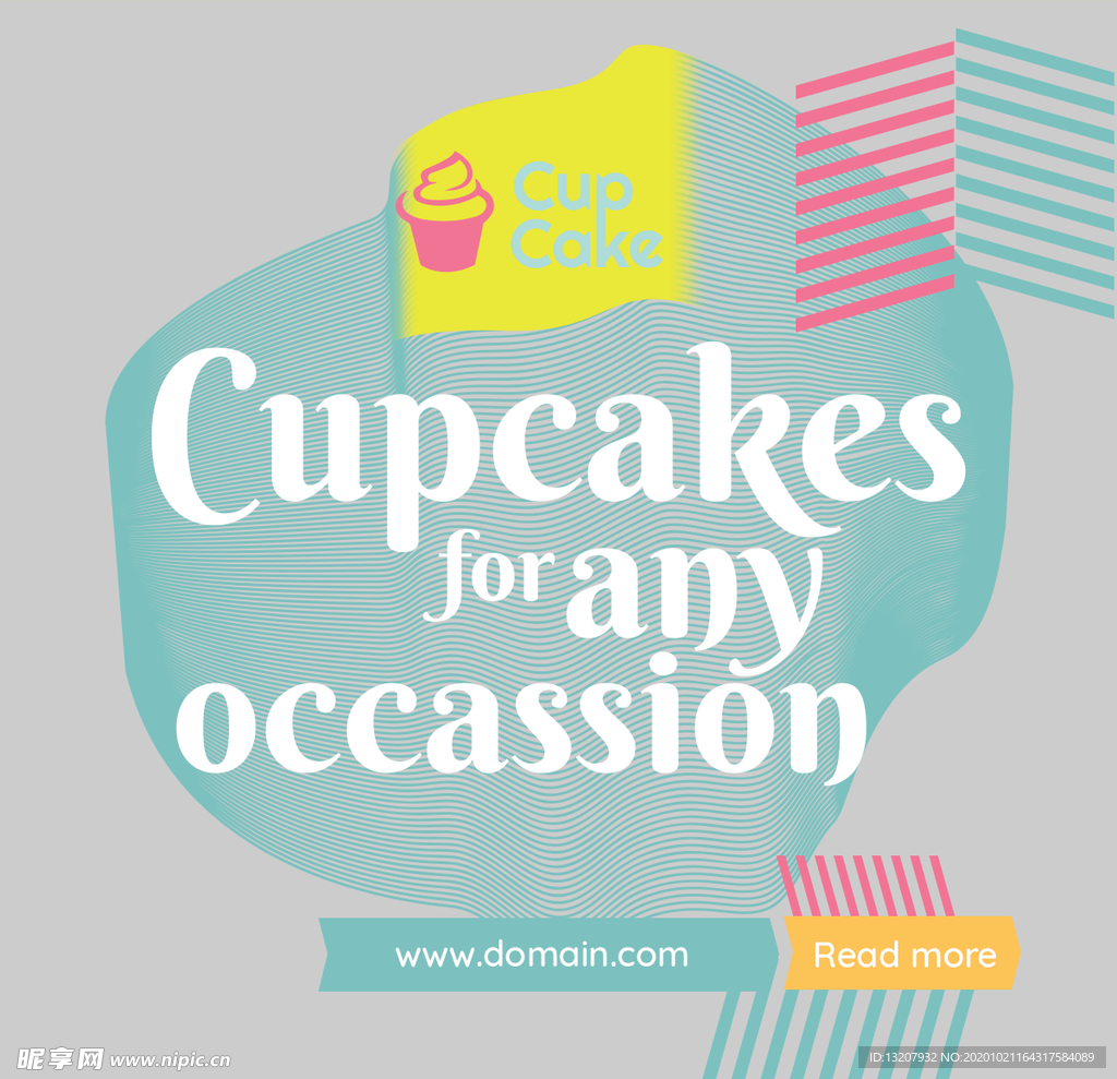 简约几何海报设计