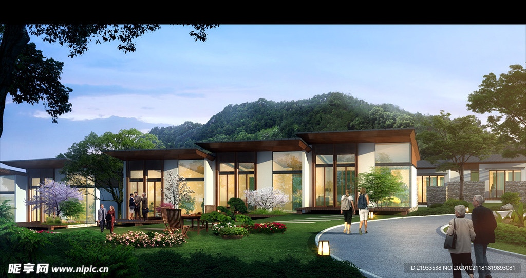 乡村改造建设道路街道景观