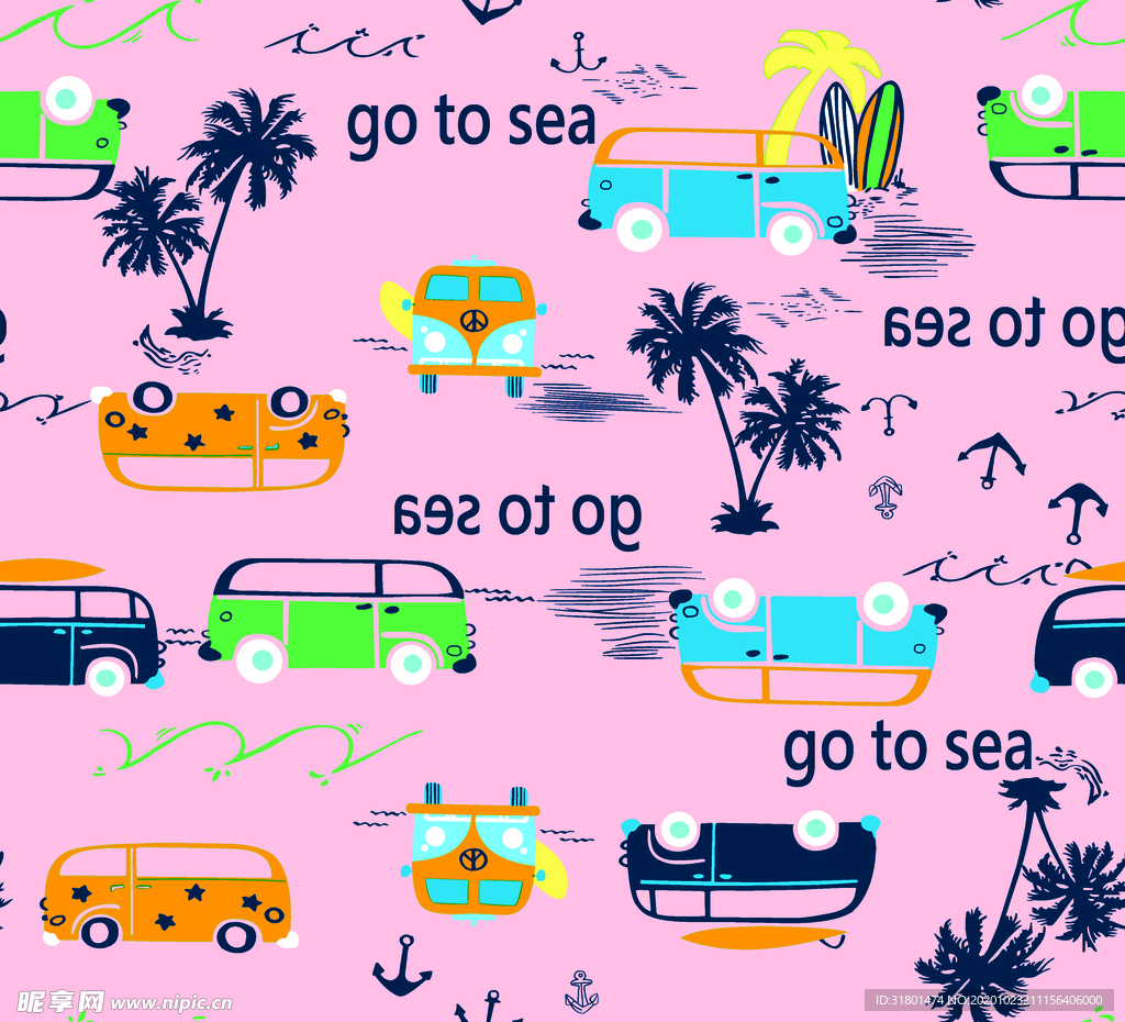 字母 卡通 动物 米奇 印花