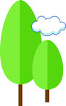 矢量小树