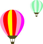 矢量热气球