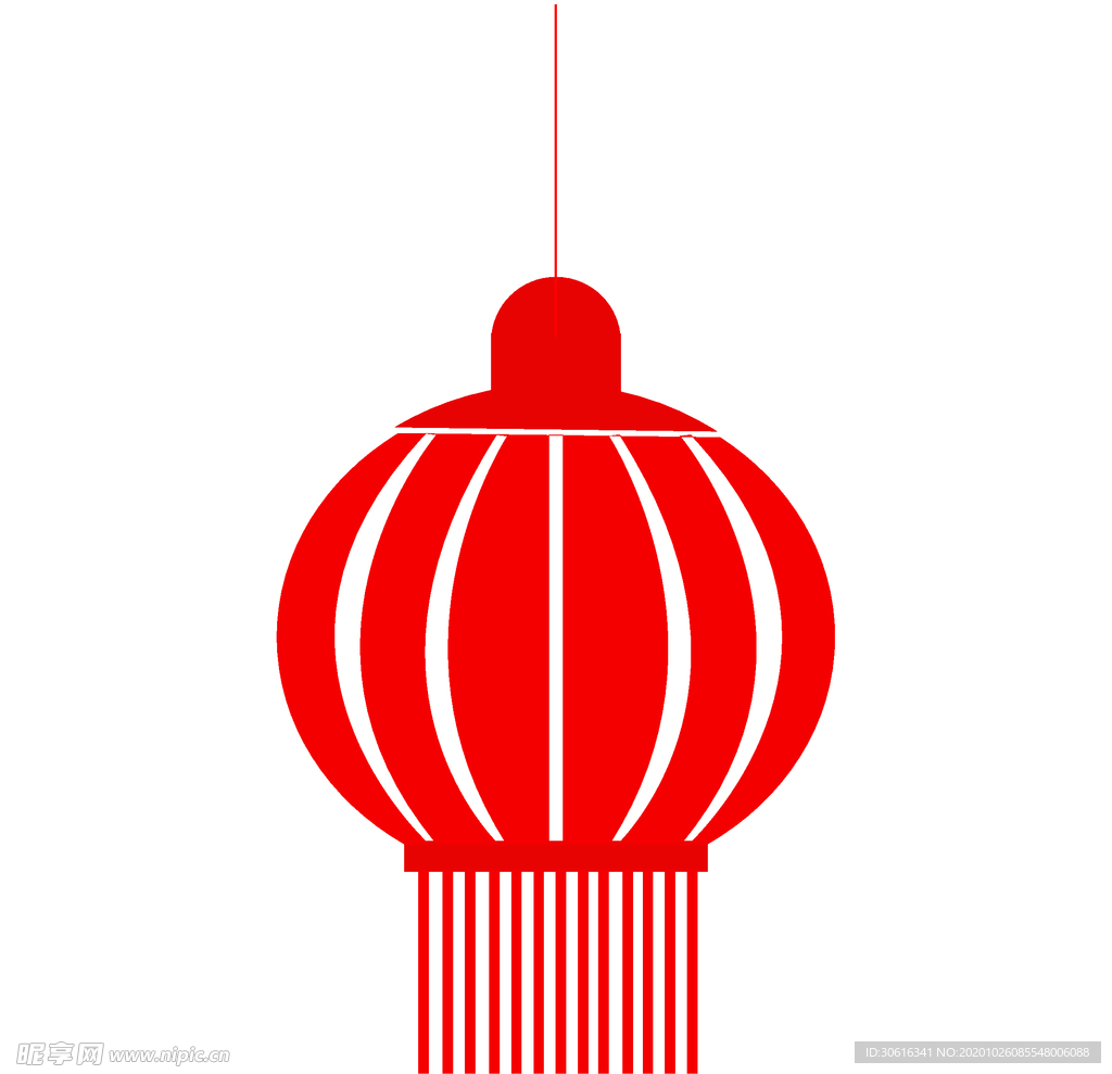 圆形灯笼素材