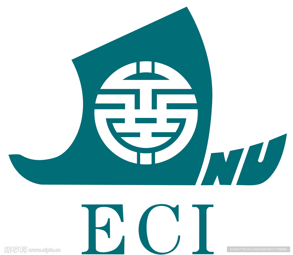 ECI漫画logo卡通