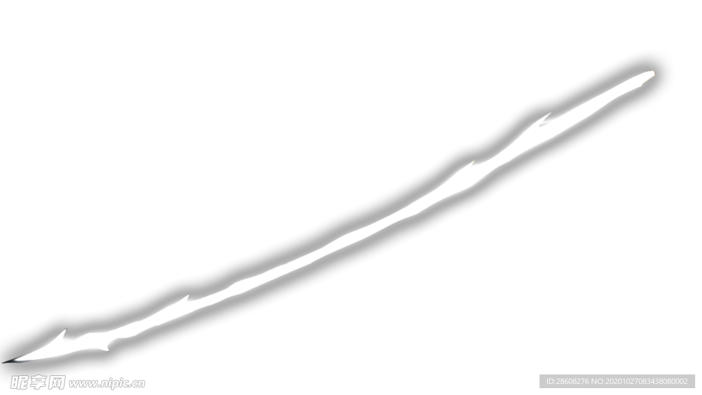 刀 发光 合成素材