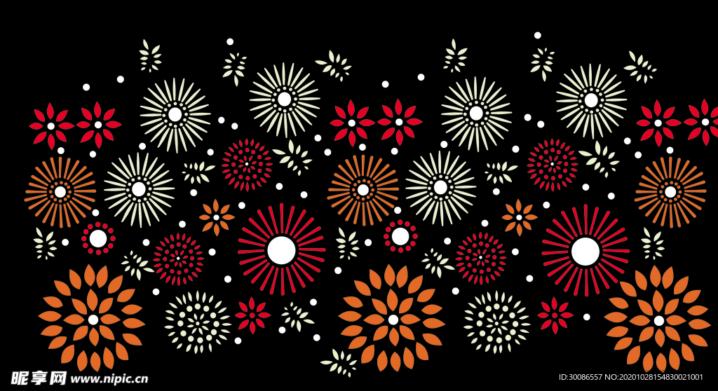 民族风  数码印花