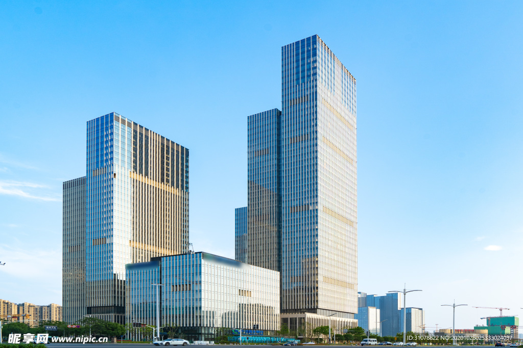 大城市建筑风景摄影